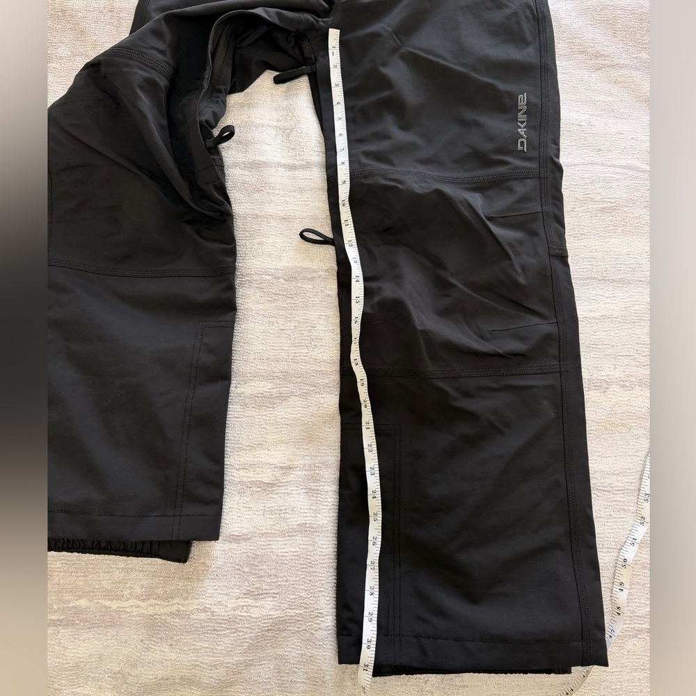 NWT! Dakine Unisex A-1 Black Snow pants, Size S - Picture 9 of 16